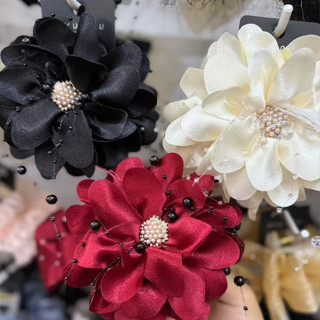 Kẹp tóc càng cua hoa Viên bi, thiết kế cao cấp độc đáo – Phong cách Hàn Quốc