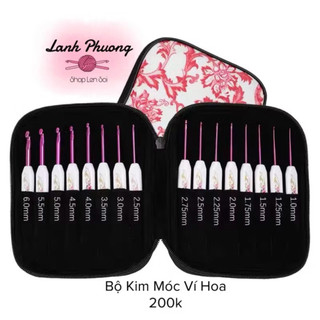 Bộ Kim Móc Dùng Trong Handmade Đủ Size