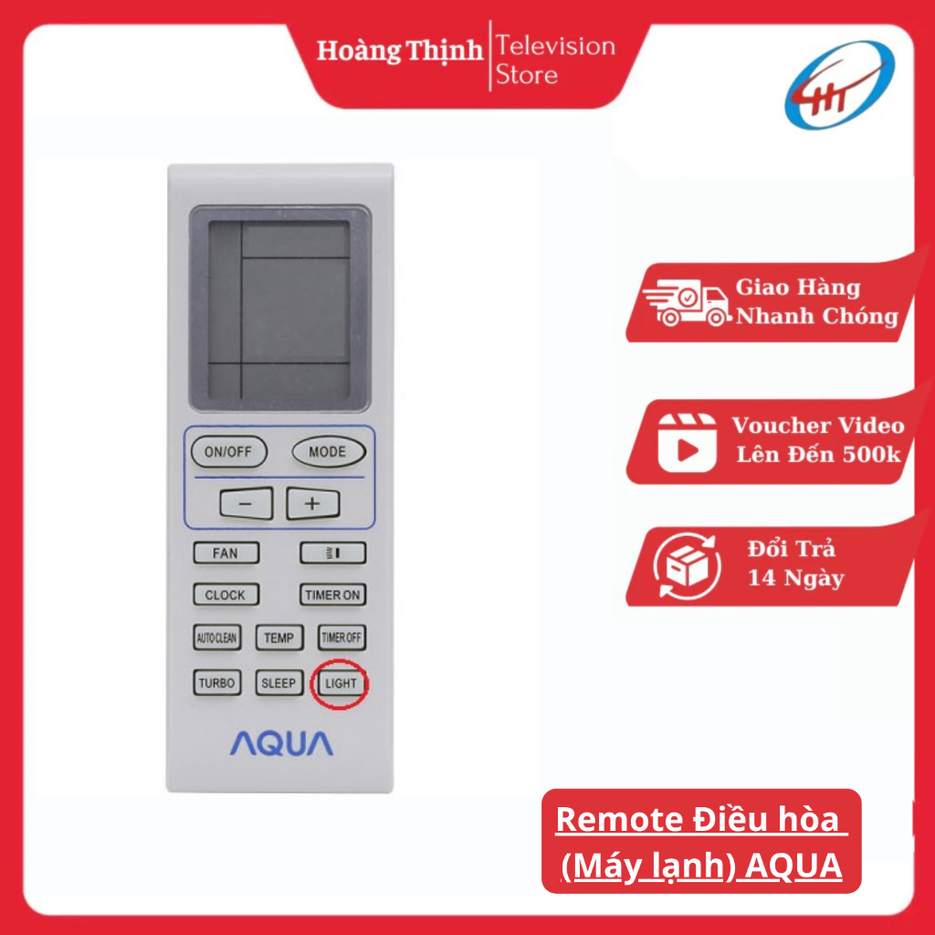 Remote Điều hòa (Máy lạnh) AQUA