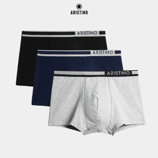 Quần lót nam ARISTINO dáng boxer ôm gọn nhẹ nhàng, chất liệu cotton mềm mại, thoáng mát - ABX1603