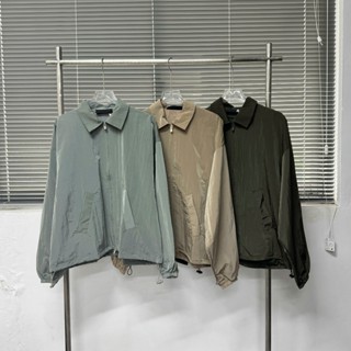  BEST QUALITY  Áo khoác gió FOG Essentials 24FW Nylon Jacket bản cao cấp Áo gió nam nữ form rộng 
