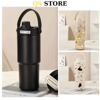 Bình Giữ Nhiệt SIMPLY 735ML Ly Giữ Nhiệt Lót Gốm Cốc Giữ Nhiệt Inox316 Kèm Ống Hút COC76