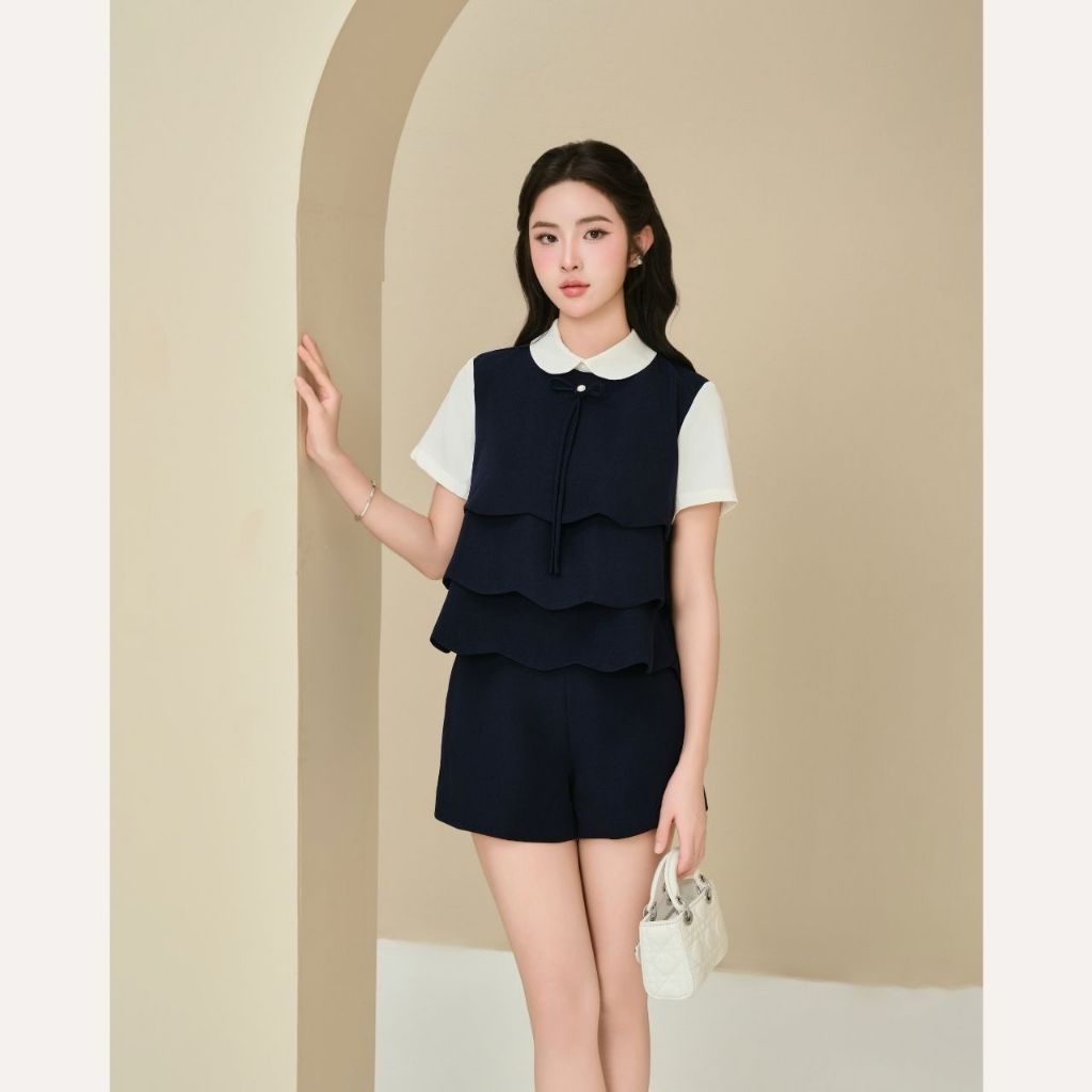 Quần short nữ ống rộng cạp cao tiểu thư, quần đùi ngắn nữ dáng xòe bồng Linly Store QS-N9 | BigBuy360 - bigbuy360.vn