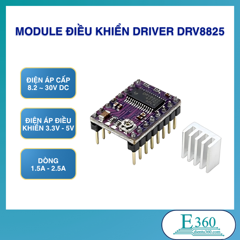 Module Điều Khiển Driver DRV8825