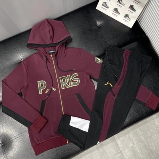  Bộ ParissR Nam Mùa Đông - Bộ Nỉ Dài Tay Thu Đông Khóa Kéo Chất Nỉ Umi Siêu Cao Cấp - Bộ Quần Áo Nam Mùa Đông 2025 