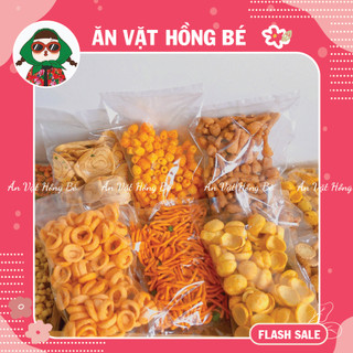   Túi 100G  Snack ăn vặt tổng hợp tự chọn bánh quẩy sấy giòn bim bim đồ ăn vặt các loại 