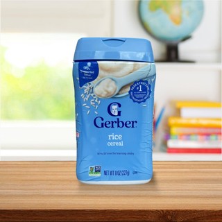 (HÀNG AIR) Bột ăn dặm Gerber cho bé từ 4 tháng, 6 tháng, 8 tháng, 12 tháng (Không chứa Sữa)