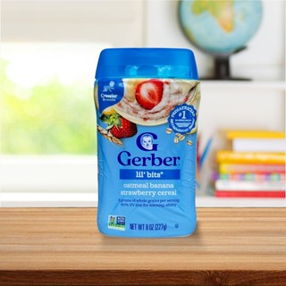 (HÀNG AIR) Bột ăn dặm Gerber cho bé từ 4 tháng, 6 tháng, 8 tháng, 12 tháng (Không chứa Sữa)