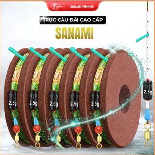 Dây Trục Câu Đài Buộc Sẵn Cước Câu Cá Tàng Hình Đủ Kích Thước 3m6 4m5 5m4 6m3 DT12