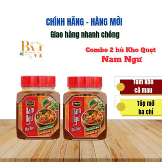  Compo 2 Hủ Kho Quẹt Nam Ngư Tôm Khô Cà Mau Tóp Mỡ Ba Chỉ 200gr  1 hộp 