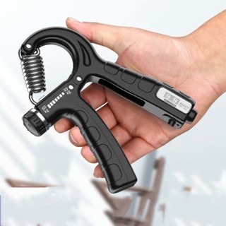 Kìm Bóp Tay Tập Cơ Tay Điều Chỉnh Lò Xo 5-60kg Có Đếm Số, Có núm điều chỉnh lực k337edai24