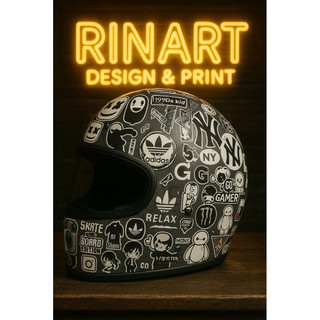STICKER LOCAL BRAND TRẮNG ĐEN SIÊU CHẤT