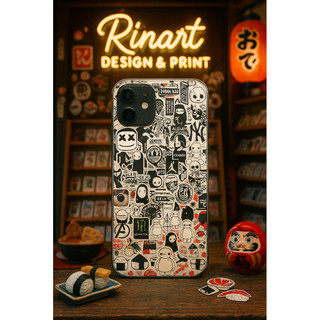 STICKER LOCAL BRAND TRẮNG ĐEN SIÊU CHẤT