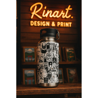 STICKER LOCAL BRAND TRẮNG ĐEN SIÊU CHẤT