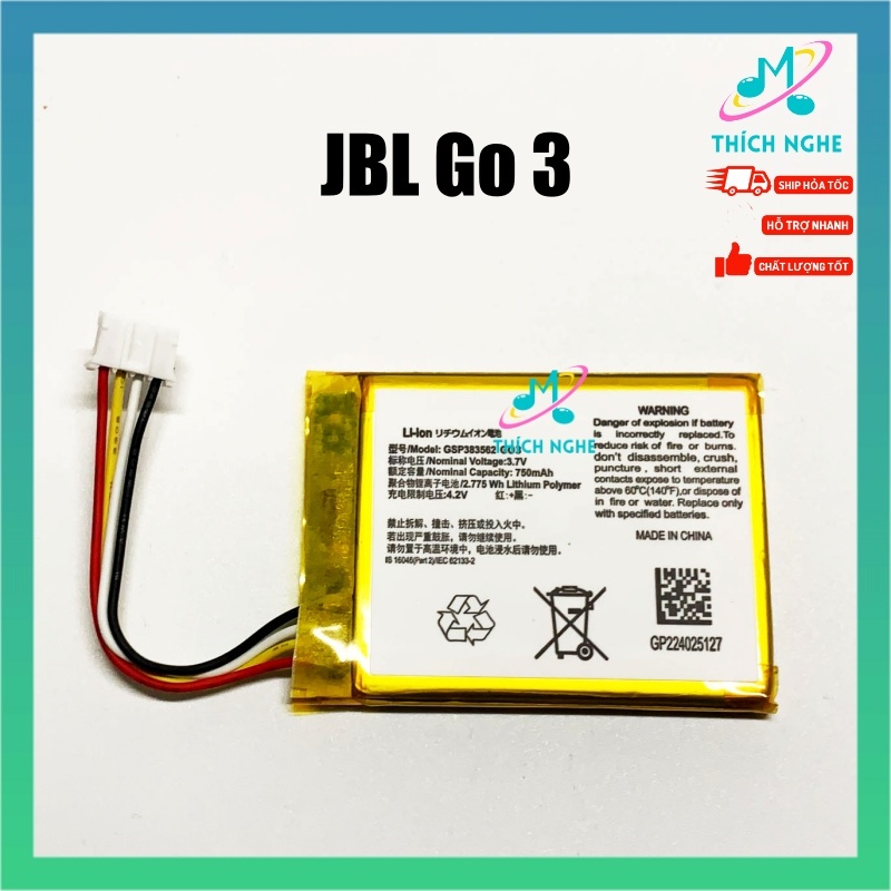 Pin JBL Go 3 - Thay Pin Loa JBL Go 3 - Thích Nghe