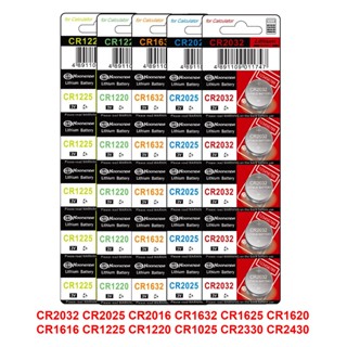 Pin Khuy Cúc Áo CR2032 CR2025 CR2016 CR1632 CR1625 CR1620 CR1616 CR1220 CR1025 CR2330 CR2430  3V Lithium (Giá 1 Viên)