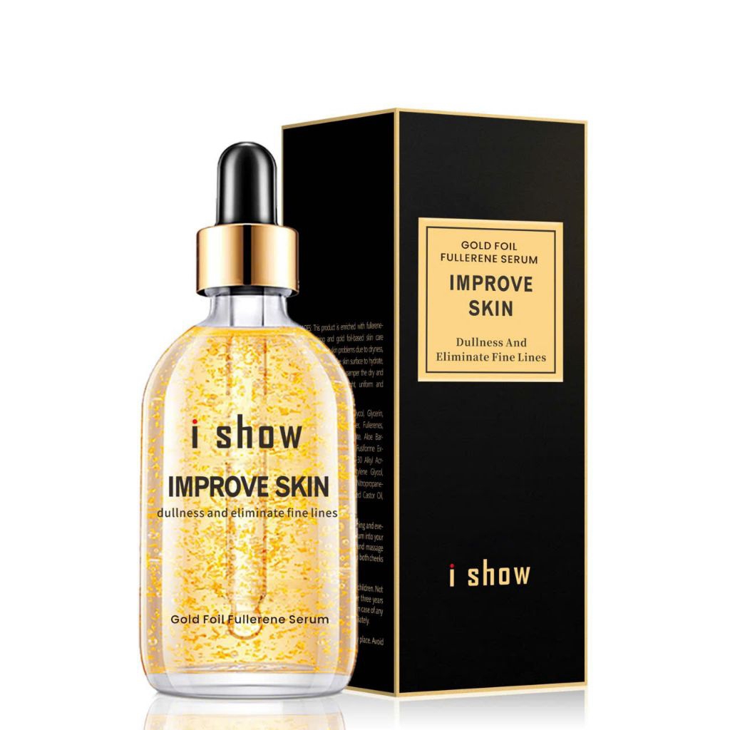 Serum tinh chất vàng 24k ishow Gold Foil Fullerene Serum 100ml