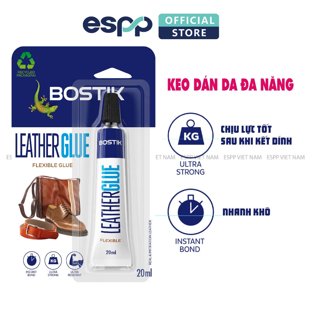 Keo dán các loại da thủ công 20ml - BOSTIK
