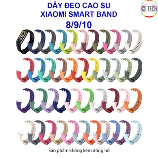 Dây đeo cao su Xiaomi Smart Band 8 9 10 ( Miband 8 9 10)