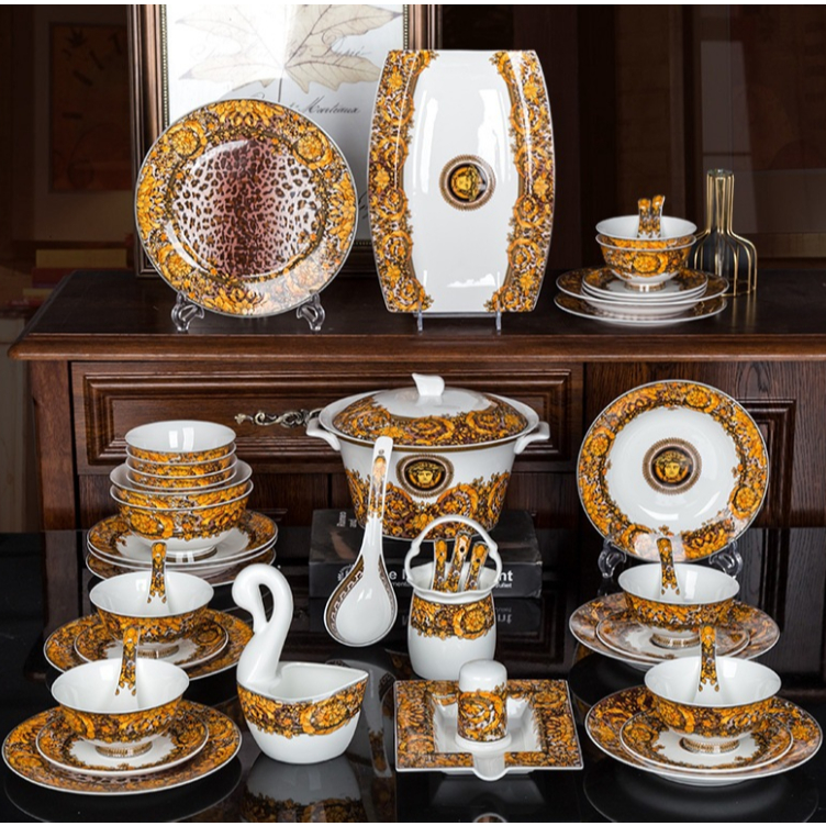 Bộ Bát Đĩa Cao Cấp. Set Bát Đĩa Cao Cấp Sứ Xương. Chén Đĩa Cao Cấp Sứ Xương. Bát Đĩa Đẹp