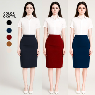 Chân Váy Bút Chì Nữ Công Sở Lưng Cao Dáng Ôm Tôn Dáng OXATYL V60 phù hợp mặc đi làm