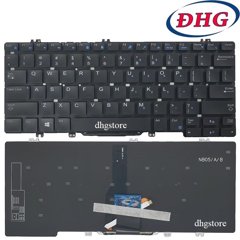 Bàn phím laptop Dell Latitude 5280 5288 5289 5290 7280 7290 7389 7390