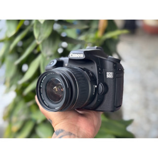 Máy ảnh kỹ thuật số Canon 50D kèm lens - TẶNG KÈM PIN SẠC THẺ