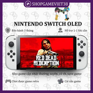  Nintendo Switch OLED kèm phụ kiện - cài sẵn game bộ nhớ tùy chọn  128Gb 256Gb hoặc hơn  + Game Retro  SHOPGAMEVIET38  