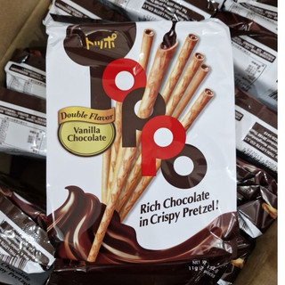 Bánh que socola Toppo Túi 132g (11g x 12 pack)