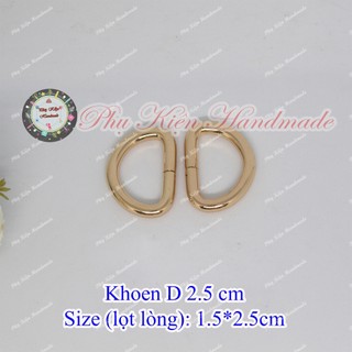 Khoen D 2.5cm (19k/1cặp)
