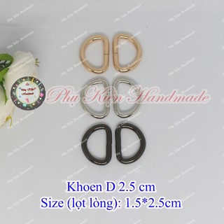 Khoen D 2.5cm (19k/1cặp)
