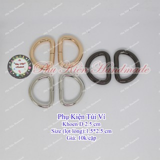 Khoen D 2.5cm (19k/1cặp)