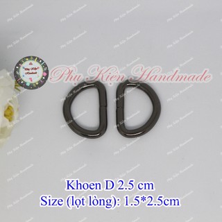 Khoen D 2.5cm (19k/1cặp)