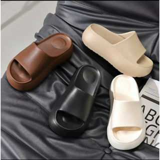 [ BÁNH MÌ DC ] Dép Bánh Mì Nữ - Dép Lê Nữ Bản Trơn Nâng Đế 5cm