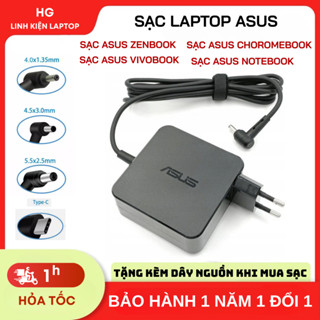 Sạc Laptop Asus 19V 2.37A/3.42A 45Wh/65Wh - Sạc Nhanh, An Toàn, Ổn Định - BH 12 THÁNG - LỖI ĐỔI MỚI