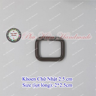 Khoen chữ nhật 2.5cm (21k/1cái)