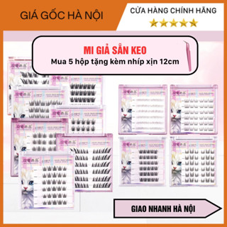 Mi Giả Sẵn Keo Tự Dính Meijieshangpin Tái Sử Dụng Nhiều Lần Tiện Lợi Trang Điểm Mắt To Tròn