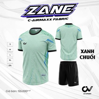 CV Zane trắng, quần áo bóng đá, in tên số, in nhiệt không bong tróc, mực in sắc nét,bền màu chuẩn font HUNGSPORT TN