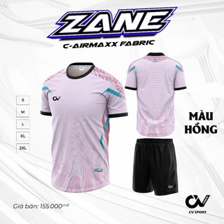 CV Zane trắng, quần áo bóng đá, in tên số, in nhiệt không bong tróc, mực in sắc nét,bền màu chuẩn font HUNGSPORT TN