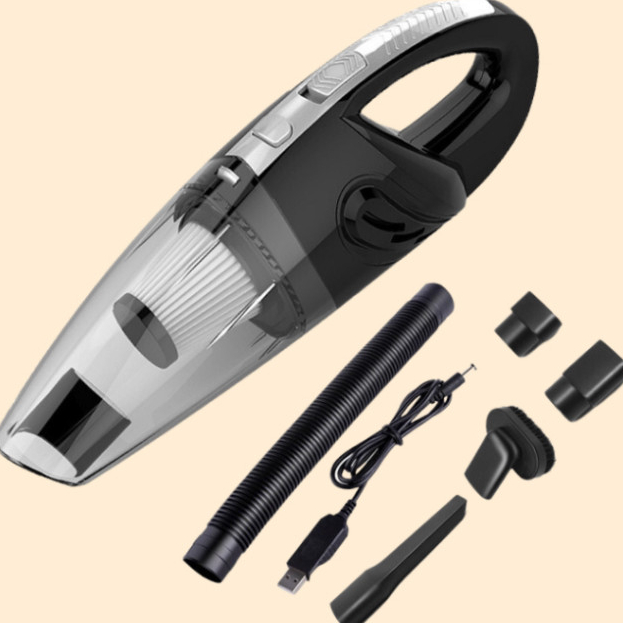 Máy Hút Bụi Không Dây Cầm Tay Sạc Pin Công Suất 120W Lực Hút Lớn 12000PA - PTLUXURY