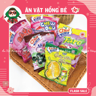  Kẹo trái cây mềm Chew Hải Hà  90g  đồ ăn vặt - Ăn vặt Hồng Bé 