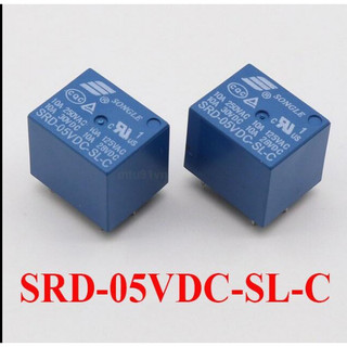 [LOẠI TỐT - COMBO 5 CÁI] Relay, rơ le 5 chân 5v, 12v, 24v 10A.