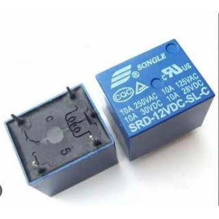 [LOẠI TỐT - COMBO 5 CÁI] Relay, rơ le 5 chân 5v, 12v, 24v 10A.