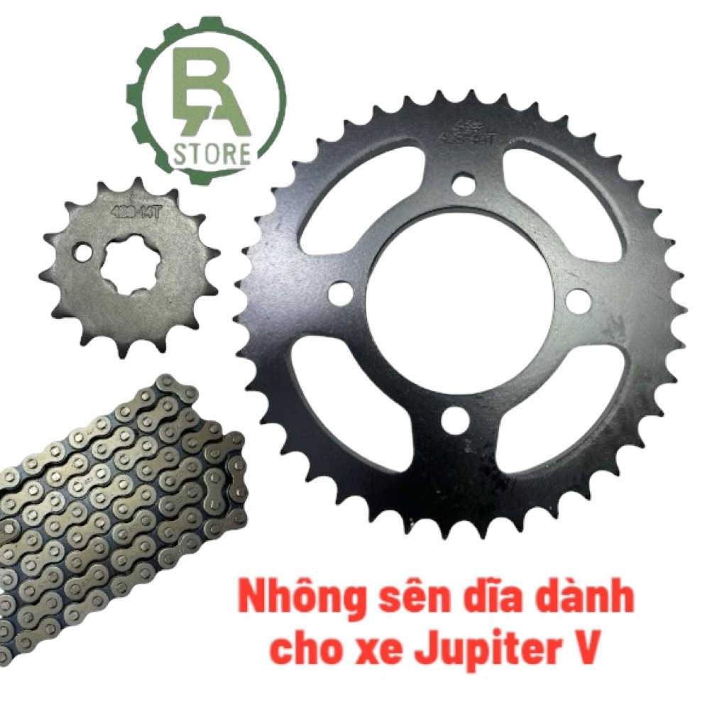Nhông Sên Dĩa xe Jupiter V, nhông xích dành cho xe xe jupiter V