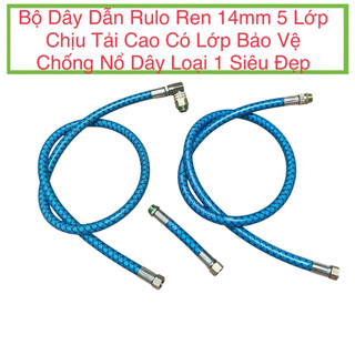  Bộ Dây Dẫn Thay Thế Trong Rulo Quấn Dây Rửa Xe Dây Phun Thuốc Ren 14 mm   Máy Rửa Xe Đầu Kéo Mô Tơ Dây Đai Dây Curoa   