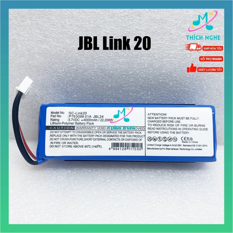 Pin JBL Link 20 - Thay Pin Loa JBL Link 20 - Thích Nghe