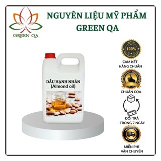 500ml Dầu Hạnh Nhân Ngọt (Sweet Almond Oil - Dầu nền), Chăm Sóc Da, Tóc, Làm Son