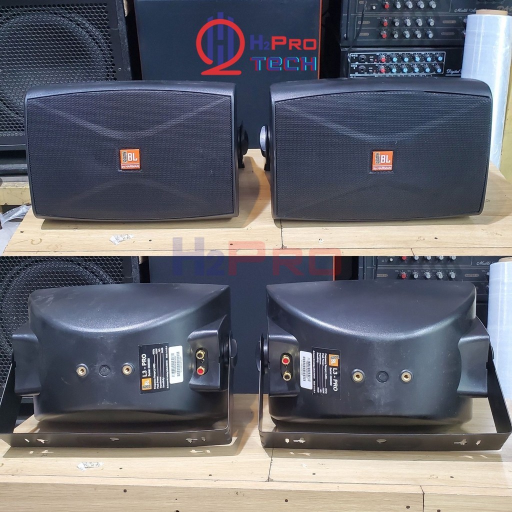 2 Loa Karaoke Gia Đình JB L3 Pro 240W Bãi Zin Quà 10M Dây, Loa Trợ Lời Karaoke Cao Cấp - H2Pro Tech