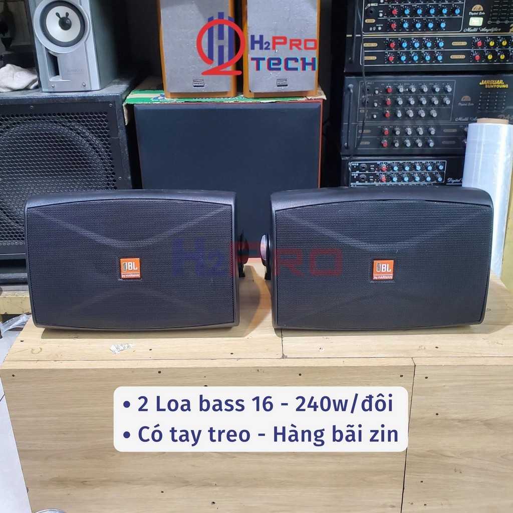 Loa Quán Cafe Jb L3 Pro Bass 16 Bãi Zin Có Tay Treo (Giá 2 Loa, Tặng 10m Dây), Loa Trợ Lời - H2Pro