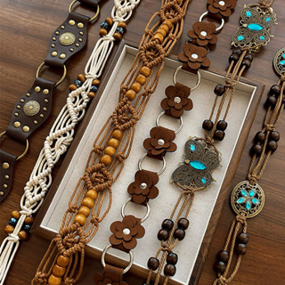   Hàng Sẵn  Thắt Lưng Đai Lưng Đai Váy Phong Cách bohemian Thời Trang Nữ Mã 1400 